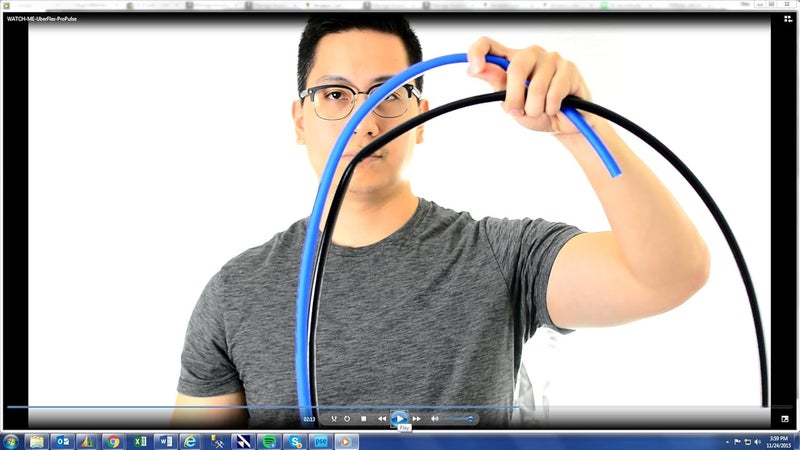 ProPulse Blue UBERFLEX Kink Resistant Pressure Washer Hose 1/4" x 30' 3,100 PSI with (2) 22MM - Image 5